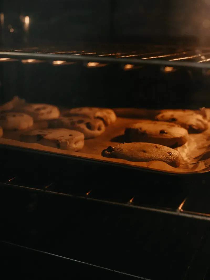 クロワッサン・デニッシュの焼き上げ